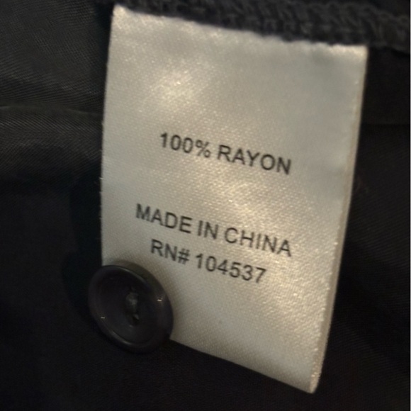 Free People Dark Blue Tambourine Studio button front skirt - Picture 5 of 5